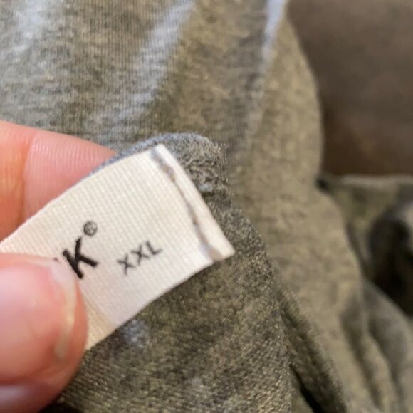 Women’s Soft Sleep Dress Gray with Button Front Size XXL NWT - Picture 7 of 7